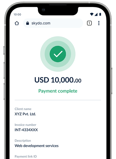 Instalinks Success Screen