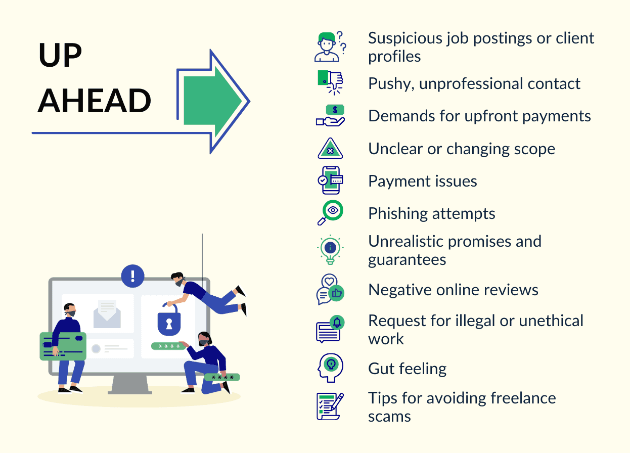 10 Red Flags and Warning Signs of Freelancer Scams