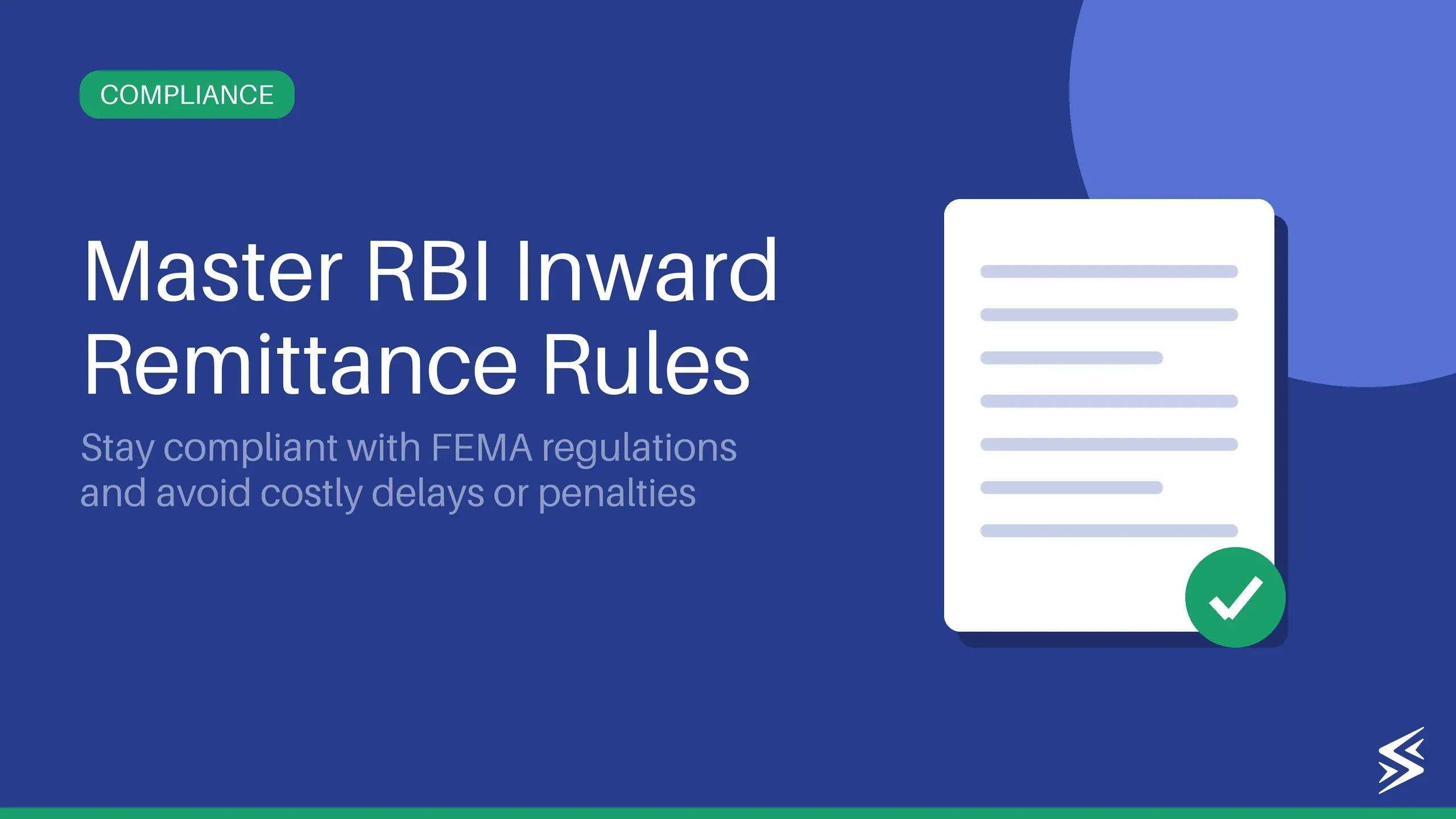 Foreign Inward Remittance Guidelines (RBI & FEMA) – 2026 Compliance Guide for Receiving International Payments